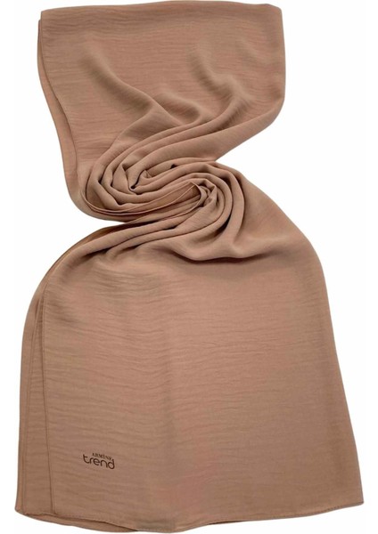 Trend Bisküvi Tek Renk Cazz Şal 4056