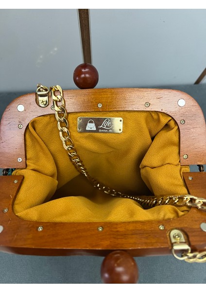 Elörgüsü Tahta Burslu Çanta indirimleri