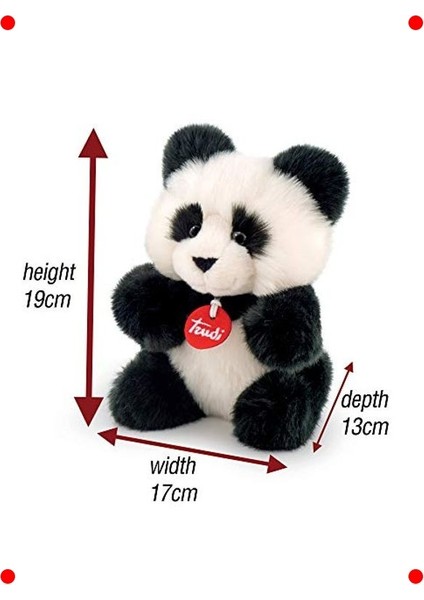 Yumuşak Panda Peluş Oyuncak - 24 cm fiyatları