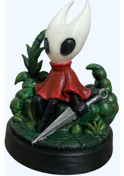 Orman Temalı Figür – Hollow Knight: Silksong Fan Art Figürü | El Boyama Koleksiyonluk Dekoratif Obje modelleri