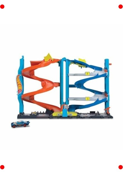 Heyecanlı Araba Yarış Kulesi Seti modelleri