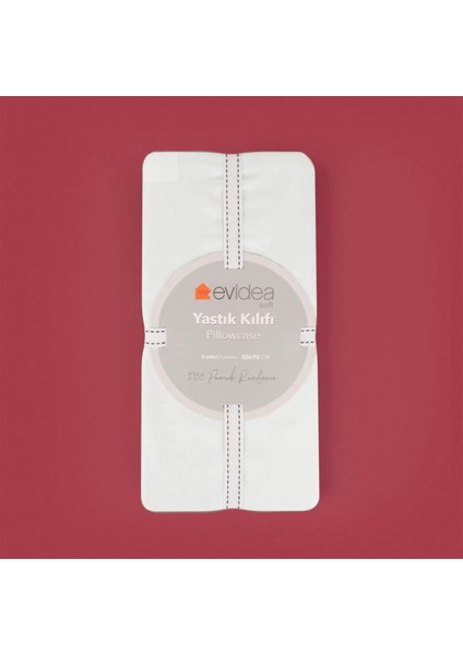 Soft Basic 2'li Yastık Kılıfı - Beyaz - 50X70 cm modelleri