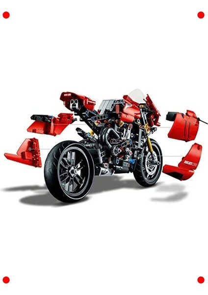 Model Motosiklet Yapım Seti - Ileri Seviye (646 Parça) modelleri