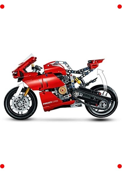 Model Motosiklet Yapım Seti - Ileri Seviye (646 Parça) fırsatları