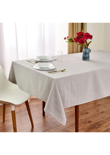 Soft Breeze Masa Örtüsü - Gri - 140X200 cm