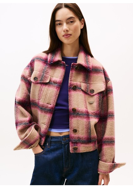 Standart Pembe Kadın Ceket DW0DW21662THC