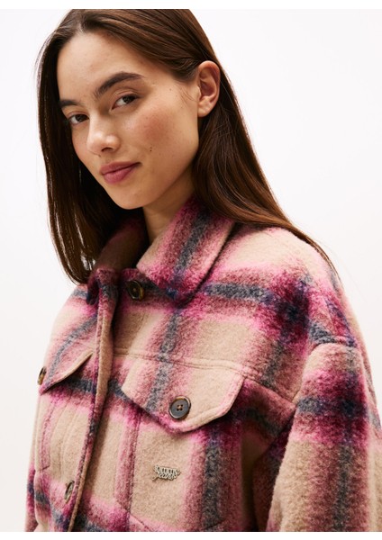 Standart Pembe Kadın Ceket DW0DW21662THC fırsatları