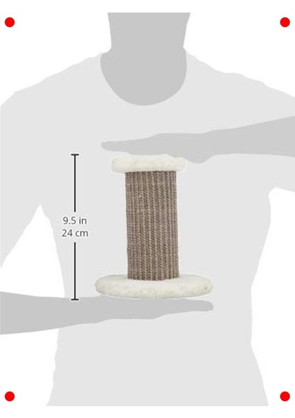 Duvara Monte Kedi Tırmanma Basamağı - Gri/beyaz indirimleri