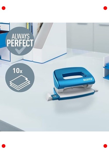 Mini Metalik Mavi Delgeç - 10 Sayfa Kapasiteli fiyatları