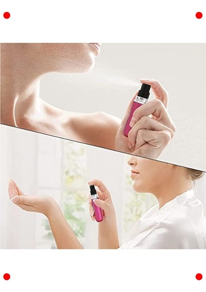 4 Adet Mini Doldurulabilir Seyahat Parfüm Şişesi 5 ml indirimleri