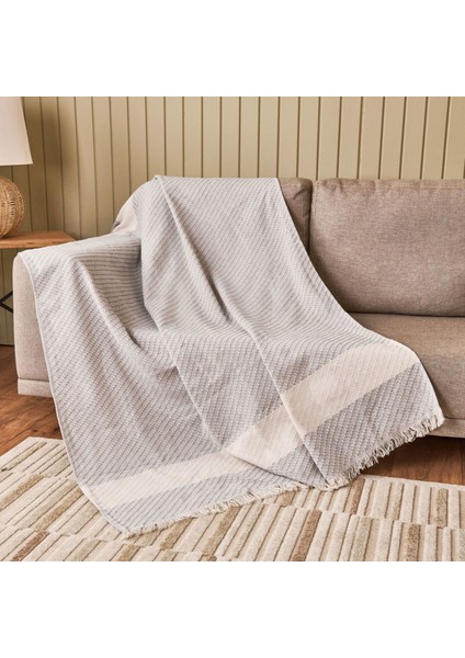 Soft Wilma Koltuk Örtüsü - Gri - 130X170 cm