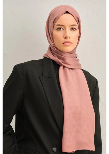 Trend Lyon Şal 1 - 247310 Gül Kurusu