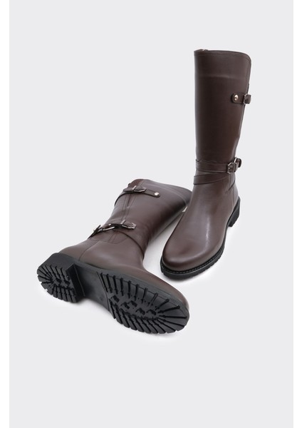 Hakiki Deri Fermuarlı Kadın Kısa Çizme fırsatları