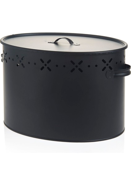 Metal Bölmeli Patates Soğan Kovası - Siyah - 18 Lt modelleri