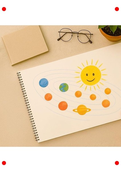 Resim Defteri, 25X35 Cm, 30 Yaprak, 120G modelleri