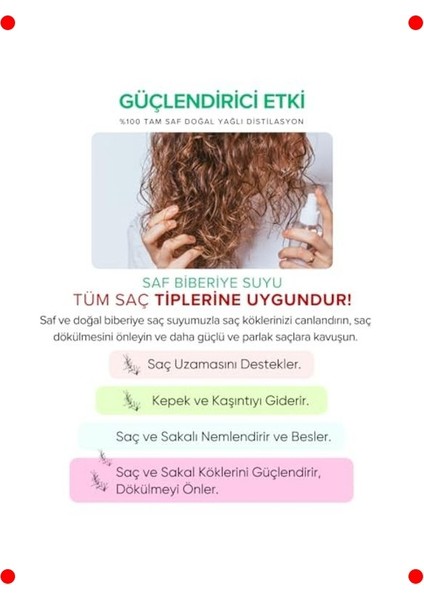 Doğal Biberiye Saç Toniği - Dökülme Karşıtı ve Hızlı Uzatma modelleri