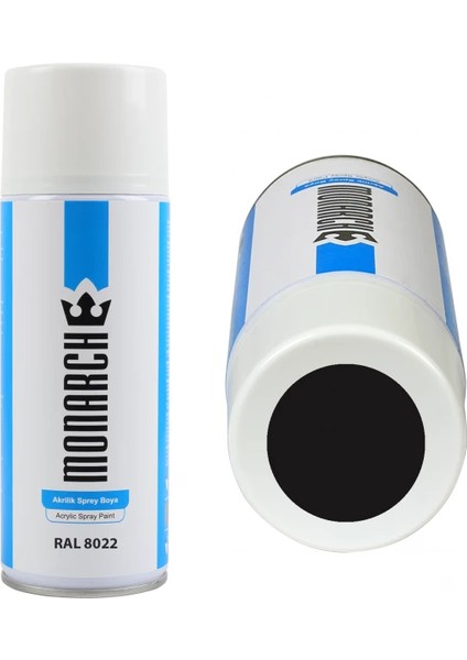 Ral 8022 Rengi Sprey Boya 400 ml