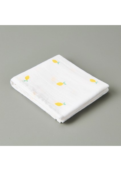 Soft Müslin Limon Desenli Kurulama Bezi - Beyaz - 40X60 cm fiyatları