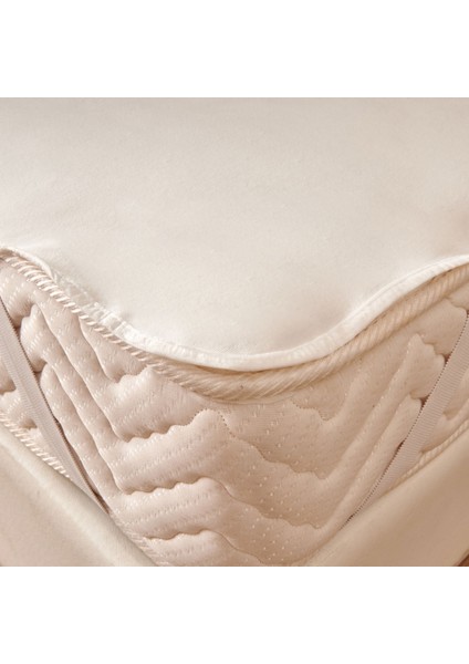 Soft Sane Basic Çift Kişilik Sıvı Geçirmez Lastikli Alez - Beyaz - 160X200 cm fiyatları