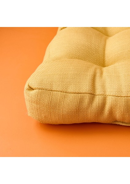 Soft Traum Sandalye Minderi - Hardal - 45X45 cm modelleri