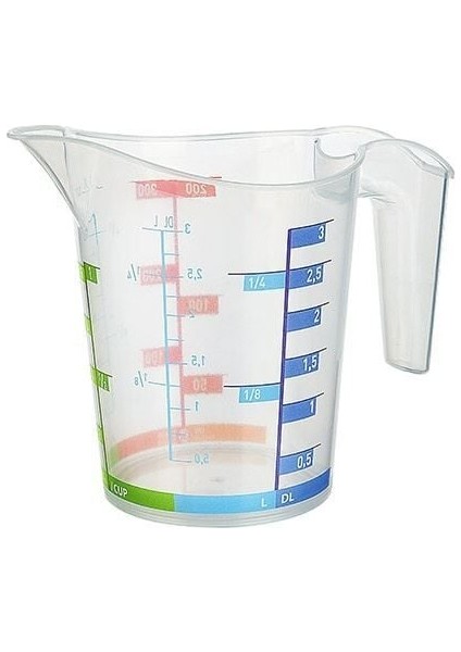 Ölçü Kabı Dereceli Renkli 300ML - 10,1oz fiyatları