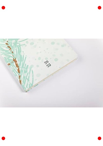 Çam Ağacı Desenli Haftalık Ajanda 2023 - 17X24 cm modelleri