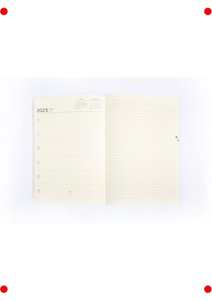 Çam Ağacı Desenli Haftalık Ajanda 2023 - 17X24 cm indirimleri