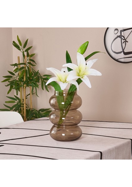 Deco Yapay Zambak - Beyaz - 92 cm