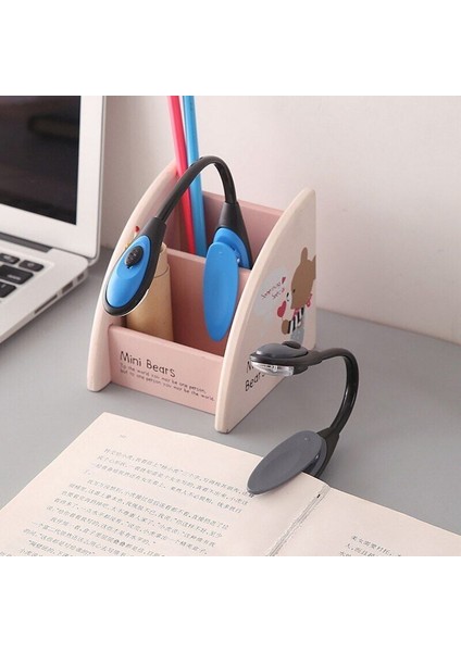 Kitap Okuma Işığı LED Booklight Kıskaçlı Pilli Model LED Işık fırsatları