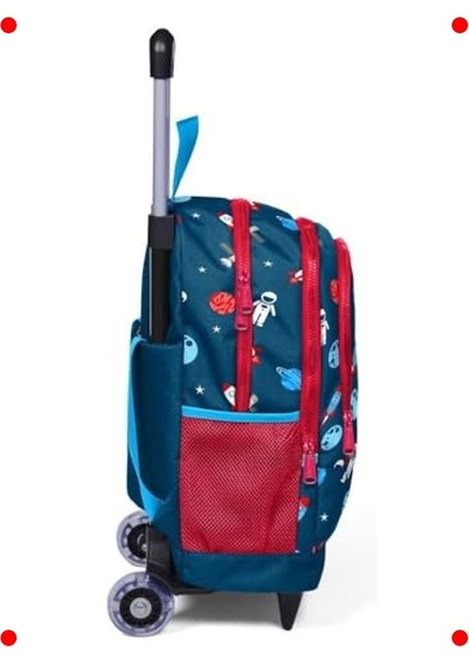 Işıklı Tekerlekli Çekçekli Çocuk Sırt Çantası fiyatları