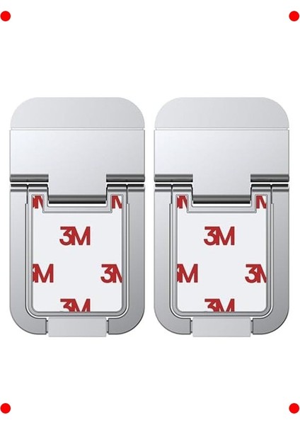 Ince Laptop Destek Ayağı, 2 Adet, Gümüş fırsatları