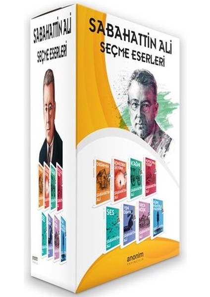 Sabahattin Ali Seçme Eserler (8 Kitap Set)