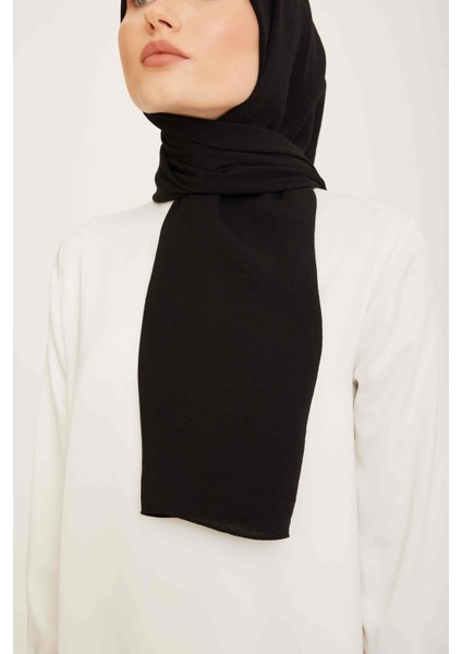 Trend Siyah Tek Renk Cazz Şal 42 fiyatları
