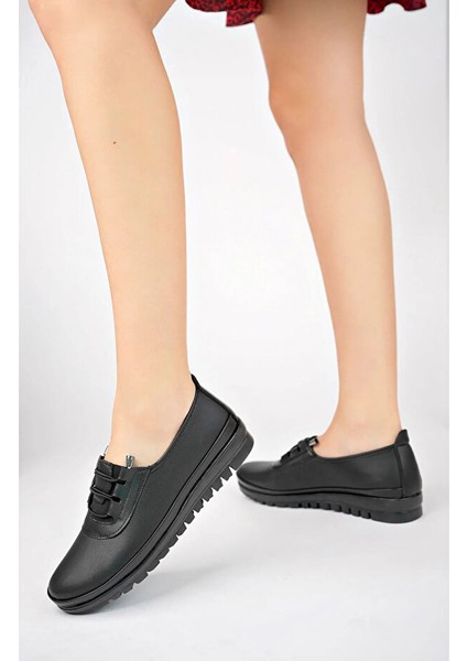 Kadın Anne Günlük Yürüyüş Ortopedik Taban Rahat Konforlu Cilt Bağcık Ayakkabı fiyatları