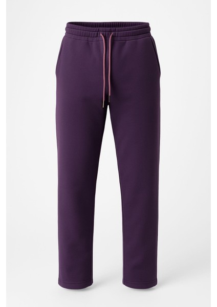 Erkek Düz Paça Rahat Kesim Premium Kumaş Eşofman Altı