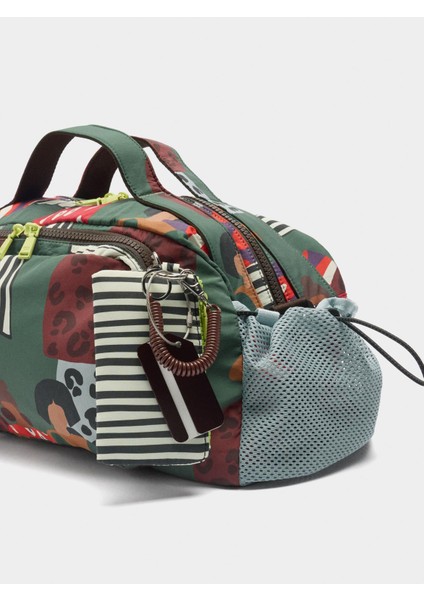 Desenli Teknik Kumaş Spor Çantası fiyatları