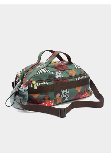 Desenli Teknik Kumaş Spor Çantası modelleri