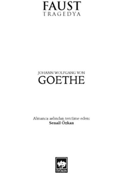 Faust - Johann Wolfgang Goethe fiyatları