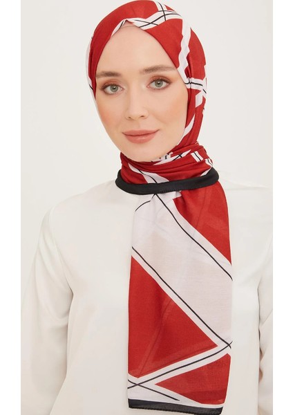 Trend Şal 10003 - 06 Kırmızı