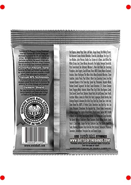 Kaplamalı Elektro Gitar Telleri - Hibrit Ölçü (9-46) fiyatları