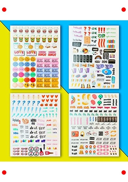 Rengarenk Özel Tasarım Çıkartma Kitabı fırsatları