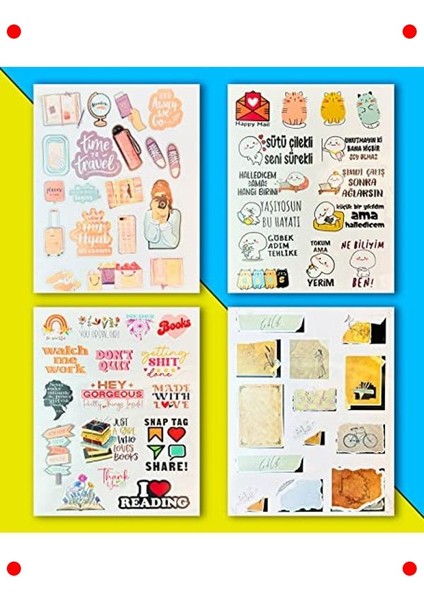 Rengarenk Özel Tasarım Çıkartma Kitabı indirimleri