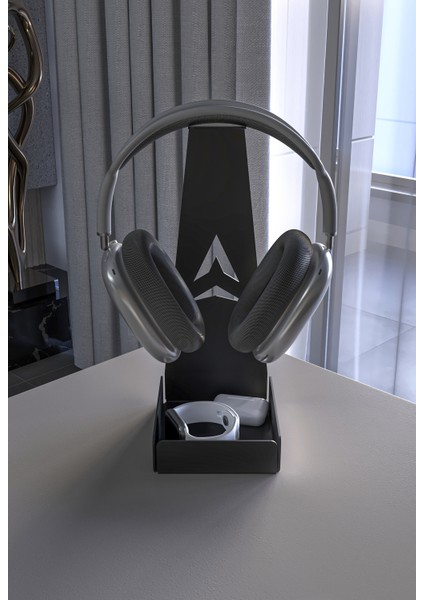 Metal Kulaklık Standı Hazneli – Kulaküstü Kulaklık Askılığı Masaüstü Düzenleyici Organizer fırsatları