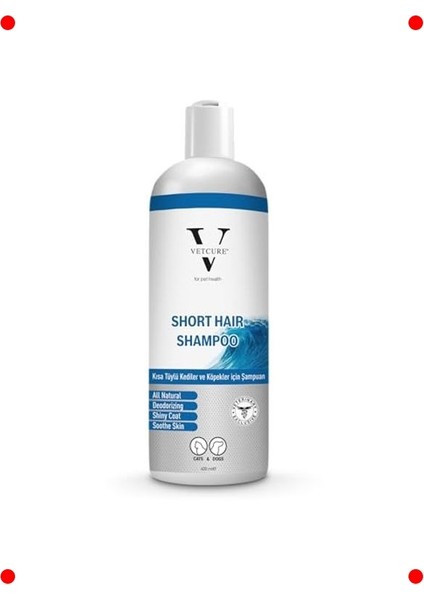 Kısa Tüylü Kedi Köpek Şampuanı Okyanus Kokulu 400 ml