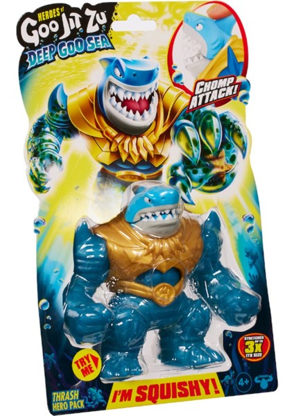 - Deep Goo Sea Tekli Paket 3 Kat Daha Esnek Uzayabilen Saldırı Özelliği : Isırma - Thrash fırsatları