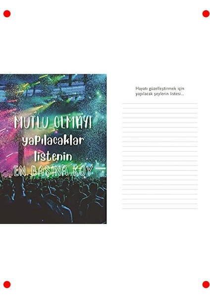 Motivasyon Resimli Hayat Planlayıcı Defter (Sarı) fiyatları