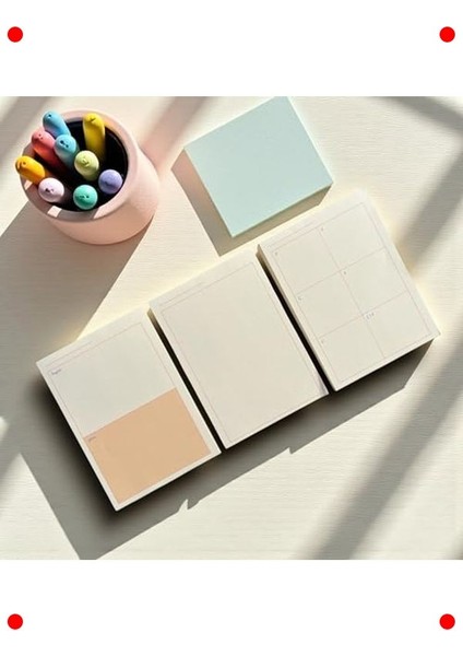 Masaüstü Planlayıcı Seti - Bugün & Yarın & Haftalık indirimleri