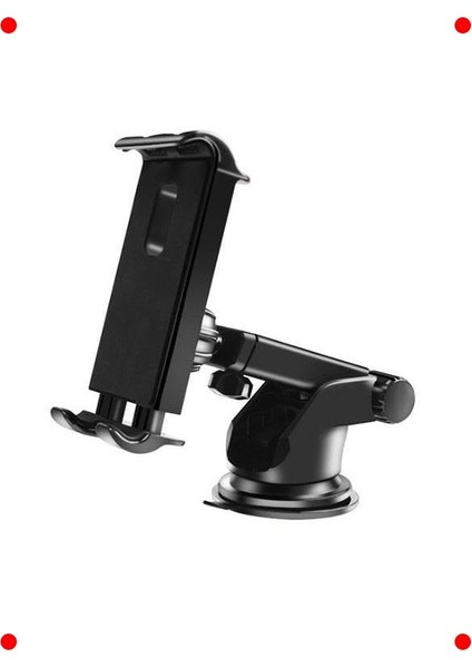 Teleskopik Vantuzlu Araç Telefon & Tablet Tutucu