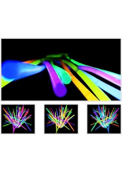 20CM Fosforlu Kırılan Çubuk (10 Adet) Karanlıkta Parlayan Çubuk fiyatları
