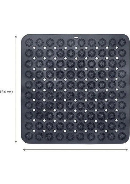 Kare Vantuzlu Banyo Kaydırmaz Paspas- Tırtıklı Ayak Duş Matı Silikon Masaj Pedi fırsatları